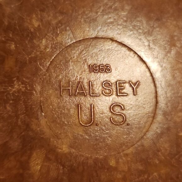 Vintage 1953 Melamine Mess Hall Trays Set of 2 - Picture 3 of 4